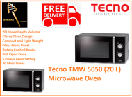 TECNO TMW 5050 Microwave Oven 20L / FREE EXPRESS DELIVERY