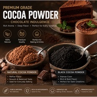 Premium Grade Cocoa Powder | Black Cocoa Powder | Chocolate Indulgence 100g