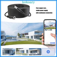 KOK Long Distance DC5521 Power Extension Wire For Security Systems Digital Camera