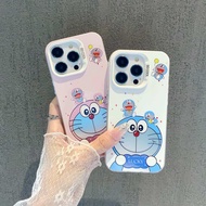 Cute Doraemon Cartoon Anime case iPhone xs max xr 11 12 pro 13 14plus 15 pro max iPhone 7 8 se 13 pro max 12 13 mini casing
