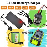 12V/16V/18V/21V/25V Charger for Lithium Battery use in Power Tools/18650 Rechargeable Battery/Power 
