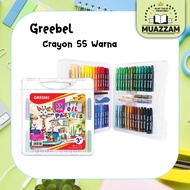 Greebel Crayon 55 Colors Original Kids Oil Pastel Crayons