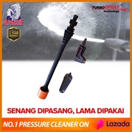 APACHE FlexiSpray® HM124 | 3-in-1 | High Pressure Water Jet Cleaner | Pencuci | TURBO NOZZLE | ADJUS