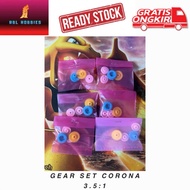 Tamiya Gear Set 3.5:1 For AR VZ VS Zero Super 1 Super 2 TZ TZ-X Original Loose Kit Mini4WD