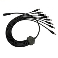 12V 10A DC Power Splitter 5.5x2.1mm Cable for Home Security and Low Voltage Gear