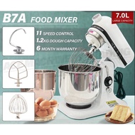 Golden Bull B7 Commercial Food Mixer Stand Mixer 7 Liter 1.2kg Dough 300w 10 Speed Adjustable Cake Mixer Baking