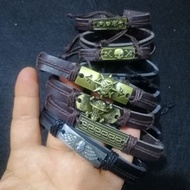 gelang tangan lelaki/Gelang kulit lelaki