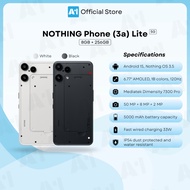 Nothing Phone (3a) Lite 5G/A001T (8GB+256GB) Nothing Malaysia Set