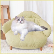 Pet Sofa Bed Non-slip Dog Bed with Legs Dog Sofa Couch Soft Pet Couch Chair Breathable Cat Nest Bed 