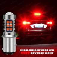 12V  For Car Van Lorry Motorcycle Scooter Red 1157 Bay15d P21/5W 380 2357 Brake Light LED Bulb 2pcs