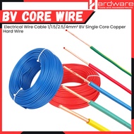 Electrical Wire Cable 1/1.5/2.5/4mm2 BV Single Core Copper Hard Wire Hardware Tools