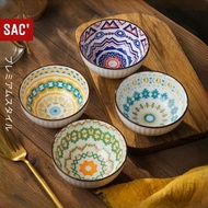 |AARON| JEMA Bohemian Style Bowl Ceramic Bowl Japanese Dinner Plate /Jema Bowl