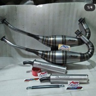 KAWASAKI Abrt20 ABRT 20knalpot Original Ninja R RR SS ZX Ke KRR Victor etc Standard to Porting Racin