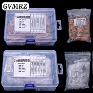 60Values 1W 2W 3W 5W 5% Carbon film resistors kit dip 0.1R 100R 200R 300R 1K 2K 3K Resistor  3W 5W 0
