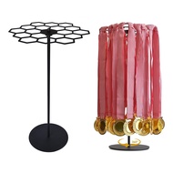 Rotatable Medal Hangers Display Tabletop Medal Holder Rack over 45+ Medals Capacity Ideal for Sports