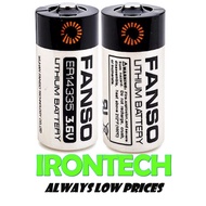 Fanso ER14335H lithium battery 3.6V capacity type disposable lithium battery ER 14335 plug Battries