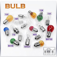 Bulb 1141 1891 Signal Brake 1156 T19 4025 1016 BAY15D 2T BA15S Blue Amber Orange Green White Red Bre