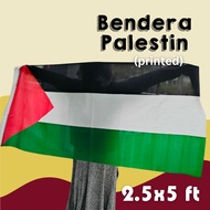 Palestine Flag / Bendera Palestin 2.5x5 ft