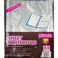 [KIDARIO] SHEET PROTECTORS A4 100pcs
