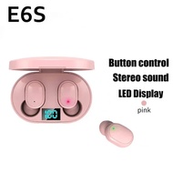 TWS E6S Wireless Headphones Bluetooth Earphones HIFI Sound Headsets Sport waterproof Earbuds For All