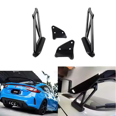 specialized competitive grade aluminum alloy high tail wing height increasing bracket For 2023+Honda