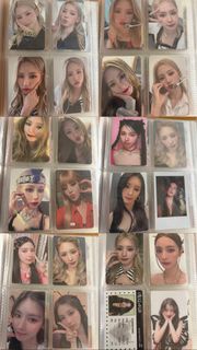 gidle miyeon minnie小卡+miyeon全新包裝未拆公仔