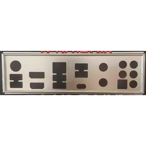 I/O IO Shield Back Plate for MSI B760 GAMING PLUS WIFI Motherboard Baffle Blank Bezel
