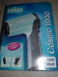BRAUN( cosmo 1000)Hair Dryer