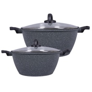 IGOZO Gigantic Premium Granite Pot Set