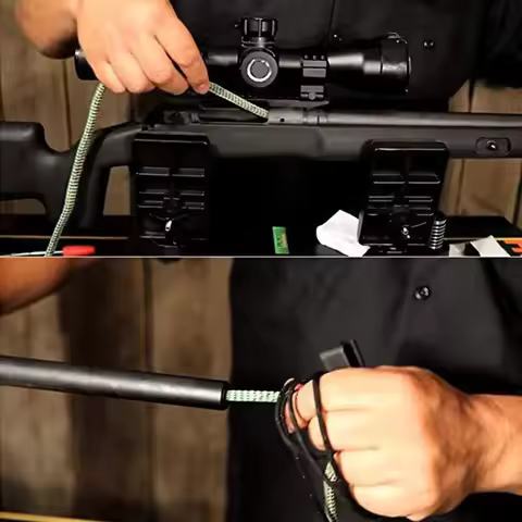 Hunting Gun Bore Cleaner Snake 12GA .308 .22 .223 .38 Caliber 5.56mm 7.62mm 16GA 20GA Rifle Cleaning