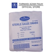 STERILE GAUZE SWAB 12PLY 7.5X7.5CM 5'S