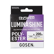 GOSEN Answer Lumina Shine 200m 0.4号 Yellow