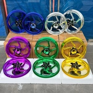 Xmax v1v2v3 SMRT RIM CNC +Tyre Pirelli ANGLE SCOOTER  Offer Siap Tayar) New Stock Front 3.50-15 Rear