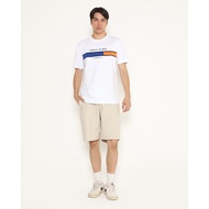 ARNOLD PALMER Men's White Short Sleeve T-Shirt - P-EDBJ05-A1