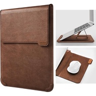 MIC Laptop Sleeve 15.6 inch,MacBook Air Sleeve Case with Laptop Stand and Mouse Pad,2 Stand Modes,Sl