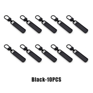 10Pcs/Set Kepala Pengait Restleting Universal Resleting Pengganti Zipper Hook Jaket Celana Tas