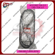 FAN BELT (6PK2074) HONDA ACCORD 2.0 T2A CRV 2.0 TOA (BANDO)(HONDA A GRADE) 31110-R6A-A02