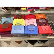 Longchamp Nylon 70th Anniversary Laptop Bag Briefcase European Daigou On-site Signature