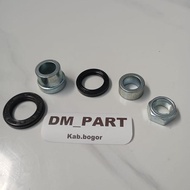 PAKET BOS BOSH bushing MUR NUT LUAR DALAM SWING ARM RODA SIL RODA BELAKANG VARIO 125 VARIO 150 old n