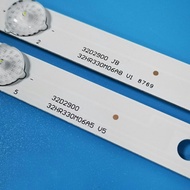 2pcs/set for TCL L32P1A  LED Backlight Strip 32HR330M06A8/A5V1 4C-LB3206-HR08J/HR01J 2 6V 6 bulbs