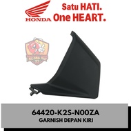 64420-K2S-N00ZA FRONT GARNISH ORIGINAL VARIO 160 K2SKiri | GARNISH L FR (BLK) 64420K2SN00ZA