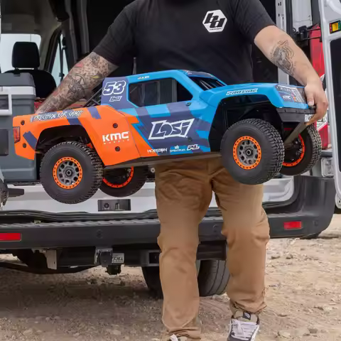 LOSI 1/5 5IVE-TE 3.0 Remote Control Electric 4WD Brushless Desert Truck Off-road Vehicle RC Model Ca