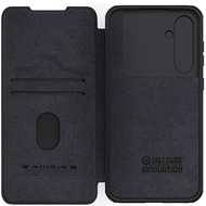 Nillkin เคส เคสโทรศัพท์ Samsung Galaxy S23 FE 5G Case Qin Pro Quality Leather Flip Cover with Slide 