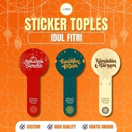 [15 PCS] Eid Cake Seal Stickers | Eid Seal Stickers | Ramadan Food Stickers | Fasting Hampers | Rama