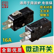 High Quality Electric Cooker Switch Electric Cooker Micro Switch Microwave Oven Door Switch High Power16ASilver Contact P3SO