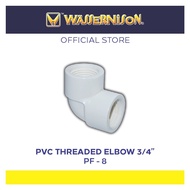 Wassernison Pvc Threaded Elbow 3/4"