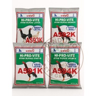 HI-PRO-VITE Chicken Feed Pur Quality Bangkok Chicken Feed, A591K, A592K, A593K, A594K, Factory Packa