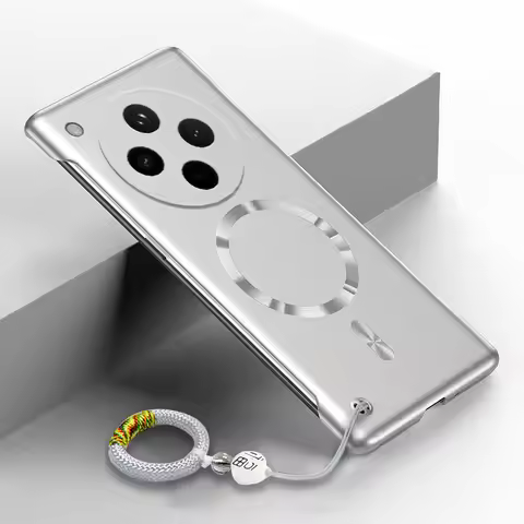Lucky Ring Magnetic Phone Case For OPPO FIND X9 X8 X7 Ultra X6 X5 X3 X9S Pro X8S Plus Frameless Matt