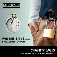 Flat Pan Design V2 Chastity Cage Sex Toys For Men Dick Plug Dick Rings Chastity Belt For Men Mastubators SM Toys