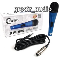 Best Selling AIWA AW980 WIRED MIC, AIWA AW980 WIRED MICROPHONE, CAIWA AW MIC, AIWA MIC SALE